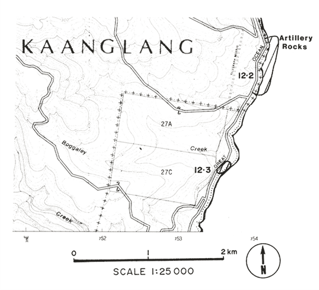 Map:  Artillery Rocks