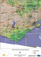 Corangamite Overview Soil Pit Map - Thumbnail