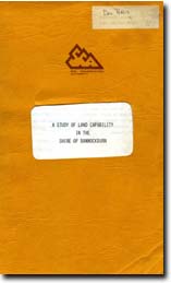 Image:  A Study of Land Capability in the Shire of Bannockburn