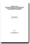 Cover: Bemm River and Brodribb River Water Supply Catchments