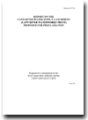 Cover: Report on Cann River Water Supply Catchment