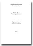 Cover: Nicholson River Water Supply Catchment