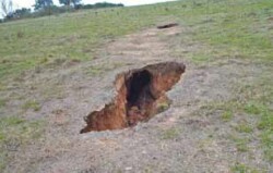 Tunnel erosion in East Gippsland fig 2b