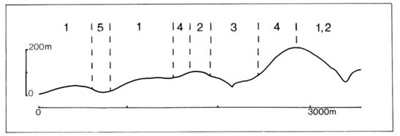 A study of the land in the Catchment of Gippsland Lakes - Vol 2 - land system Bennison- graph