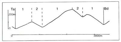 A study of the land in the Catchment of Gippsland Lakes - Vol 2 - land system Blomford- graph
