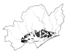 A study of the land in the Catchment of Gippsland Lakes - Vol 2 - land system Redgum1- geo