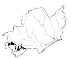 A study of the land in the Catchment of Gippsland Lakes - Vol 2 - land system Westbury2- geo