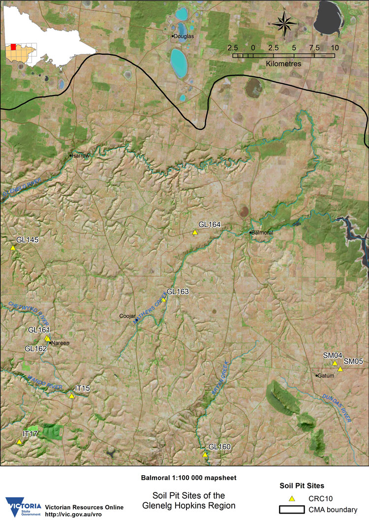 Image: Balmoral 100,000 mapsheet