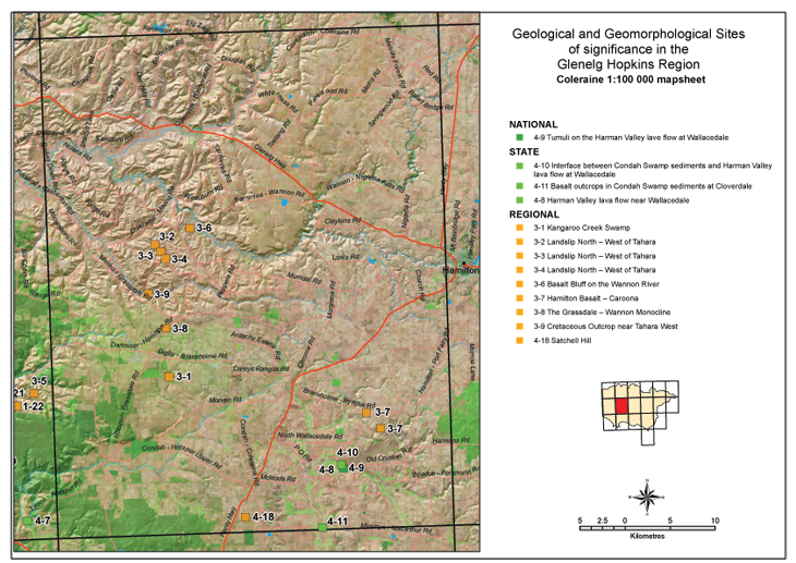 Sites of Geological/Geomorphological significance - Coleraine