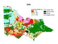 Precicted Watertable Levels