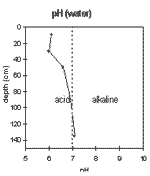 Graph: pH in Site SW10