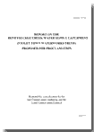 Honeysuckle Creek Report cover