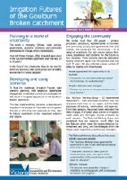 Irrigation Futures Final Report 12 - Fact Sheet