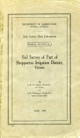 Soil Survey of Part of Shepparton Irrigation District, Victoria