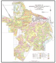 A Soil Survey of the Merbein Irrigation District, Victoria - soil map