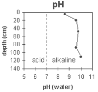 Graph: Site ORZC1 ph levels