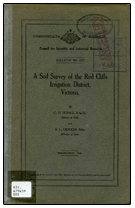 A Soil Survey of the Red Cliffs Irrigation Area