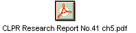 CLPR Research Report No.41 ch5.pdf