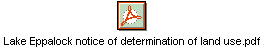 Lake Eppalock notice of determination of land use.pdf