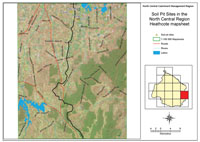 3d soil pit map - heathcote