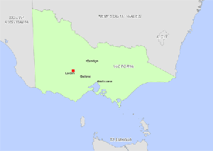 Map of Victoria