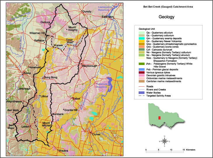 Bet Bet Geology
