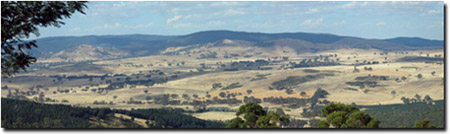 Photo: View of Pyreneees Range (from Mt Cole)