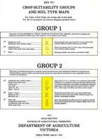 Crop suitability groups and soil type maps - Group 1-2