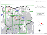Susceptibility to Gully and Tunnel Erosion