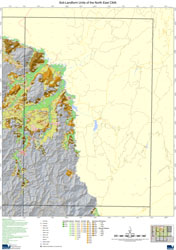 NE LRA Soil/Landform Unit - Kosciusko Map