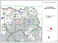 Susceptibility to Sheet and Rill Erosion