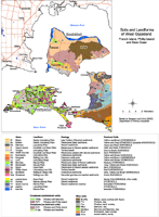 Map:  French Island, Phillip Island and Bass Coast - Soils & Landform