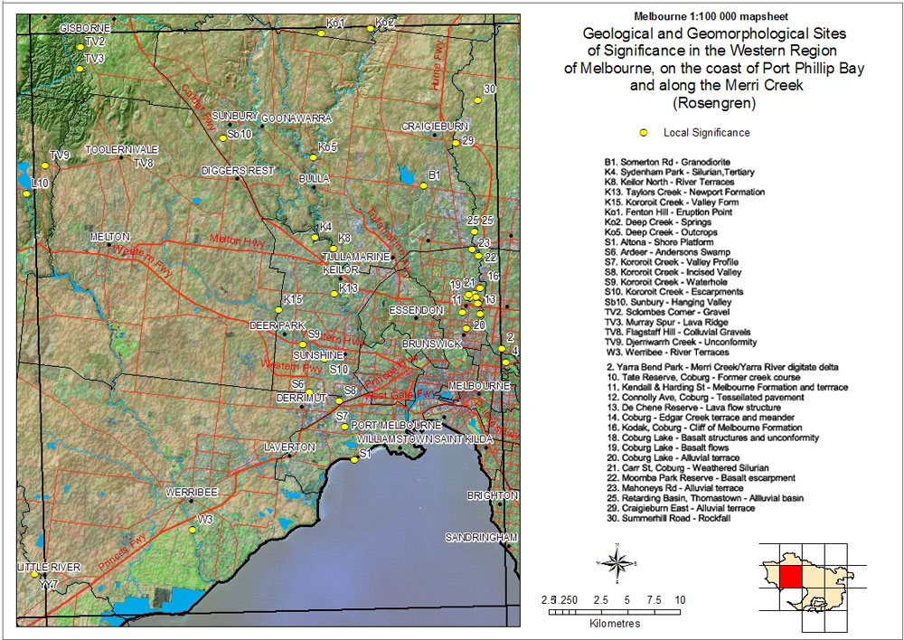Sites of Regional local