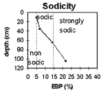 GRAPH: Soil Site GP24 Sodicity