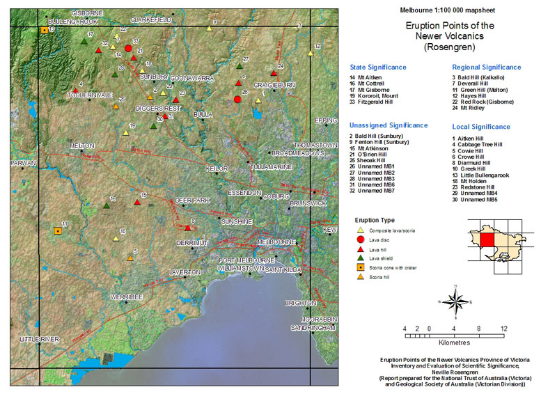 Eruption Points - Melbourne