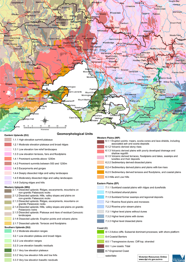 Port Phillip and Westernport Geomorphological Unit