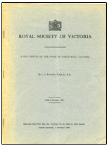 A soil survey of the Shire of Whittlesea,Victoria