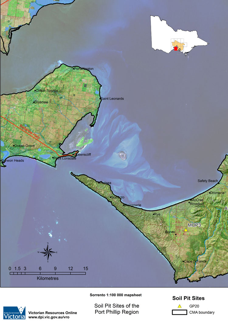 Sorrento soil pits