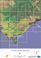West Gippsland soil pit grid map