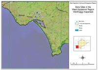 West Gippsland - Wongthaggi bore map