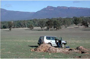 WLRA - soil pit ALRA81 - landscape