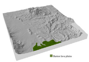 WLRA Landform Units Barton lava plains
