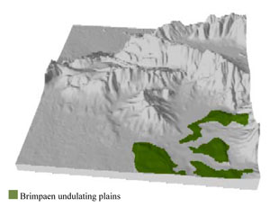 WLRA Landform Brimpaen undulating plain