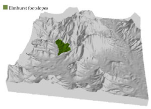 WLRA Landform Elmhurst footslopes