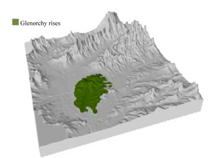 WLRA Landform Glenorchy rises