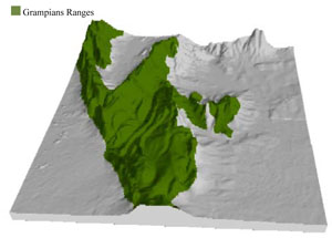 WLRA Landform Grampians ranges
