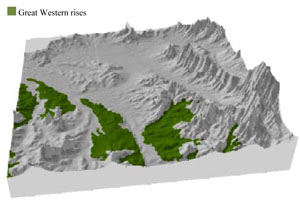 WLRA Landform Great Western rises
