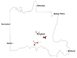 WLRA Landform Horsham Lakes lunette clusters