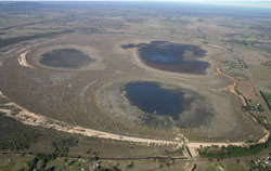 WLRA Landform Horsham Lakes lunette clusters