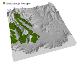 WLRA Landform Landsborough footslopes